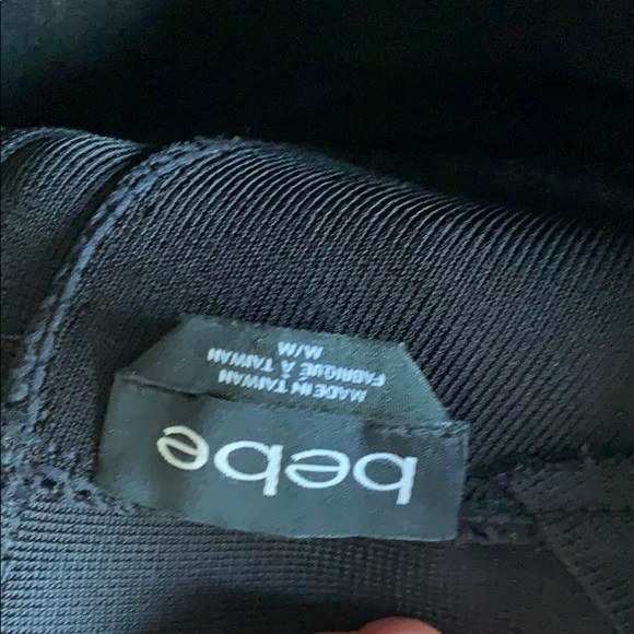 Black peplum backless top - Picture 5 of 5